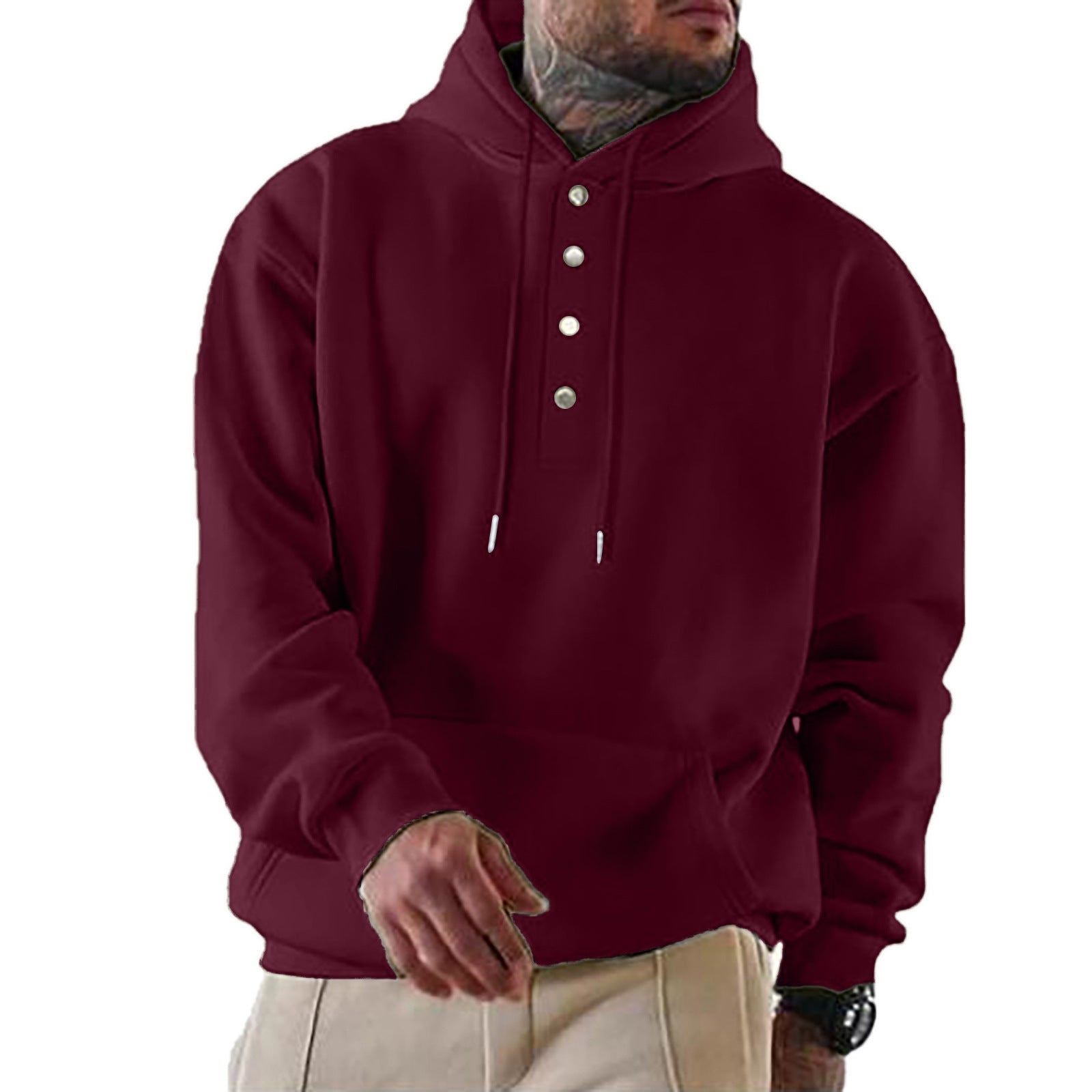 Wade Men's Hoodie | Soft Fabric, XXL Fit 0
