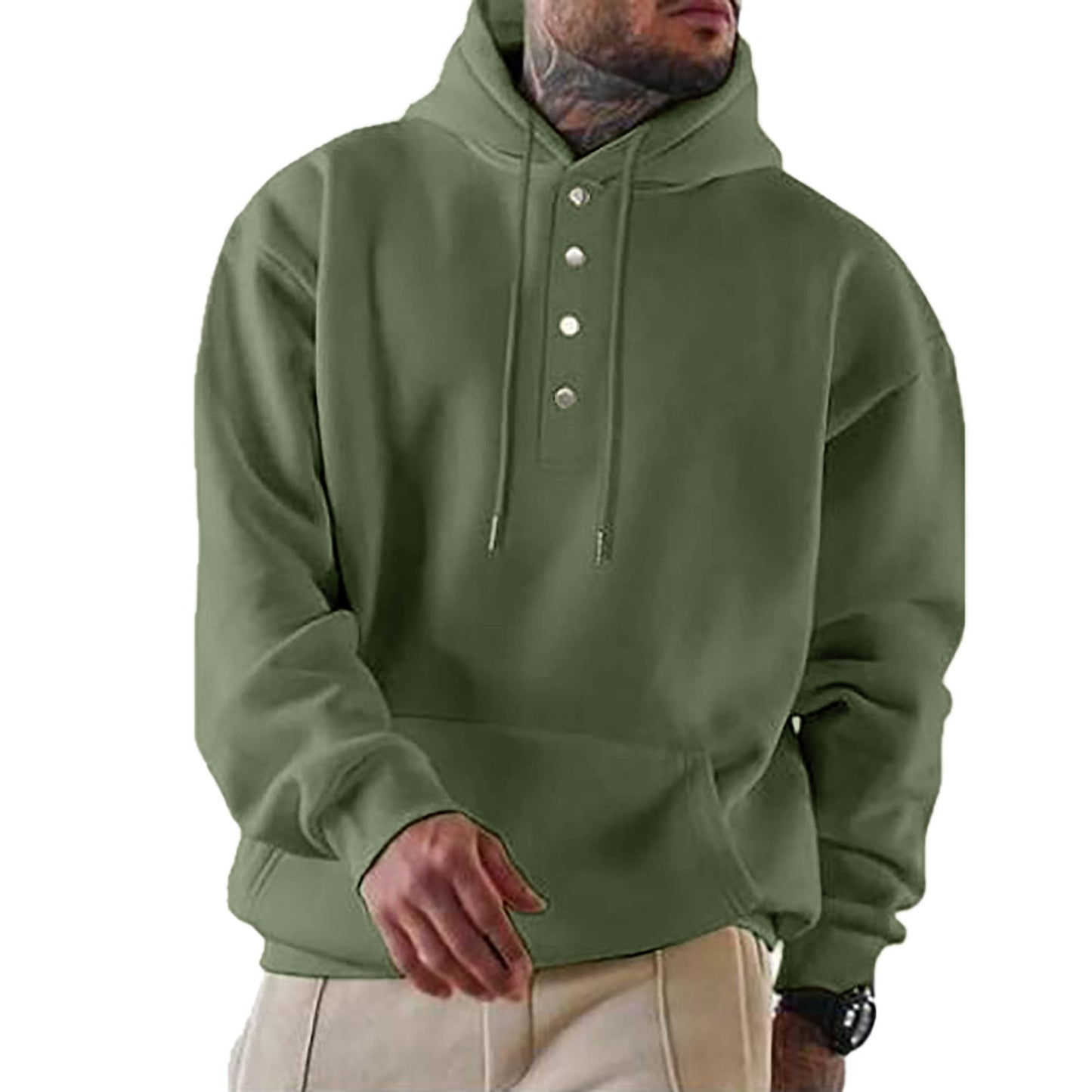Wade Men's Hoodie | Soft Fabric, XXL Fit 3