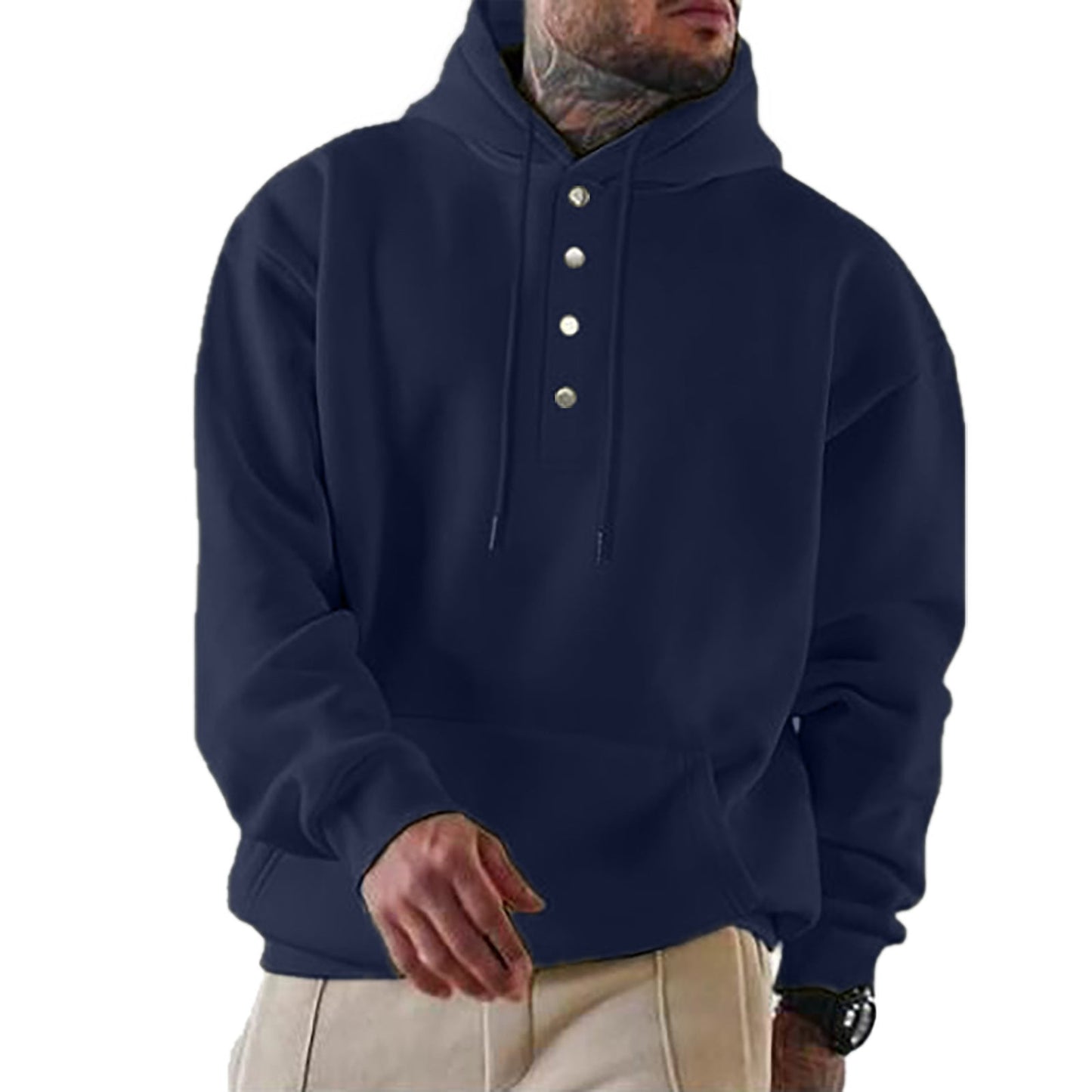 Wade Men's Hoodie | Soft Fabric, XXL Fit 6