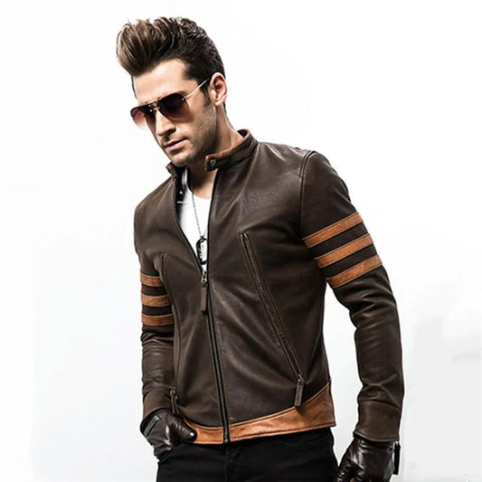Wade Men's Jacket | Durable Leather, Timeless Style 0