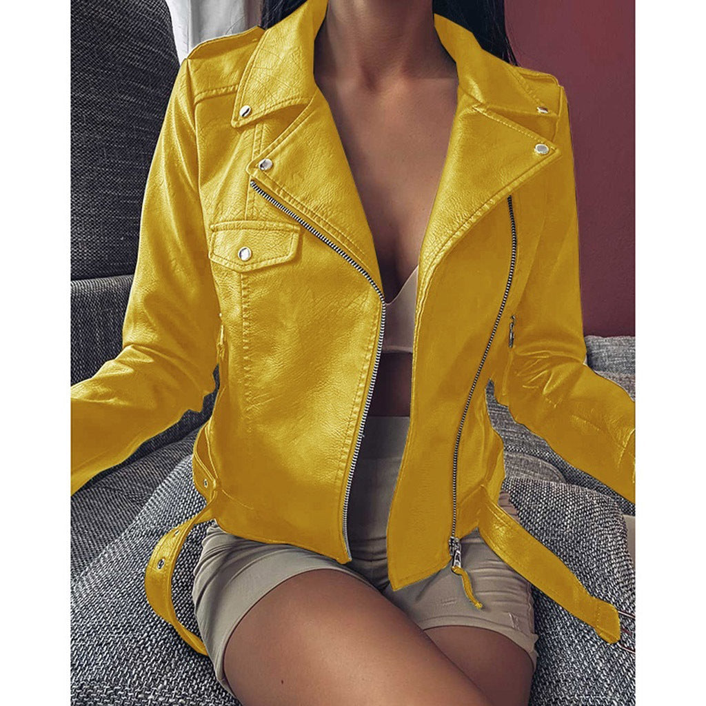 Waltz Ladies Leather Jacket | Premium Leather, Tailored Design for Winter