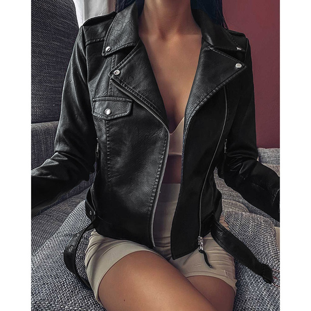 Waltz Ladies Leather Jacket | Premium Leather, Tailored Design for Winter