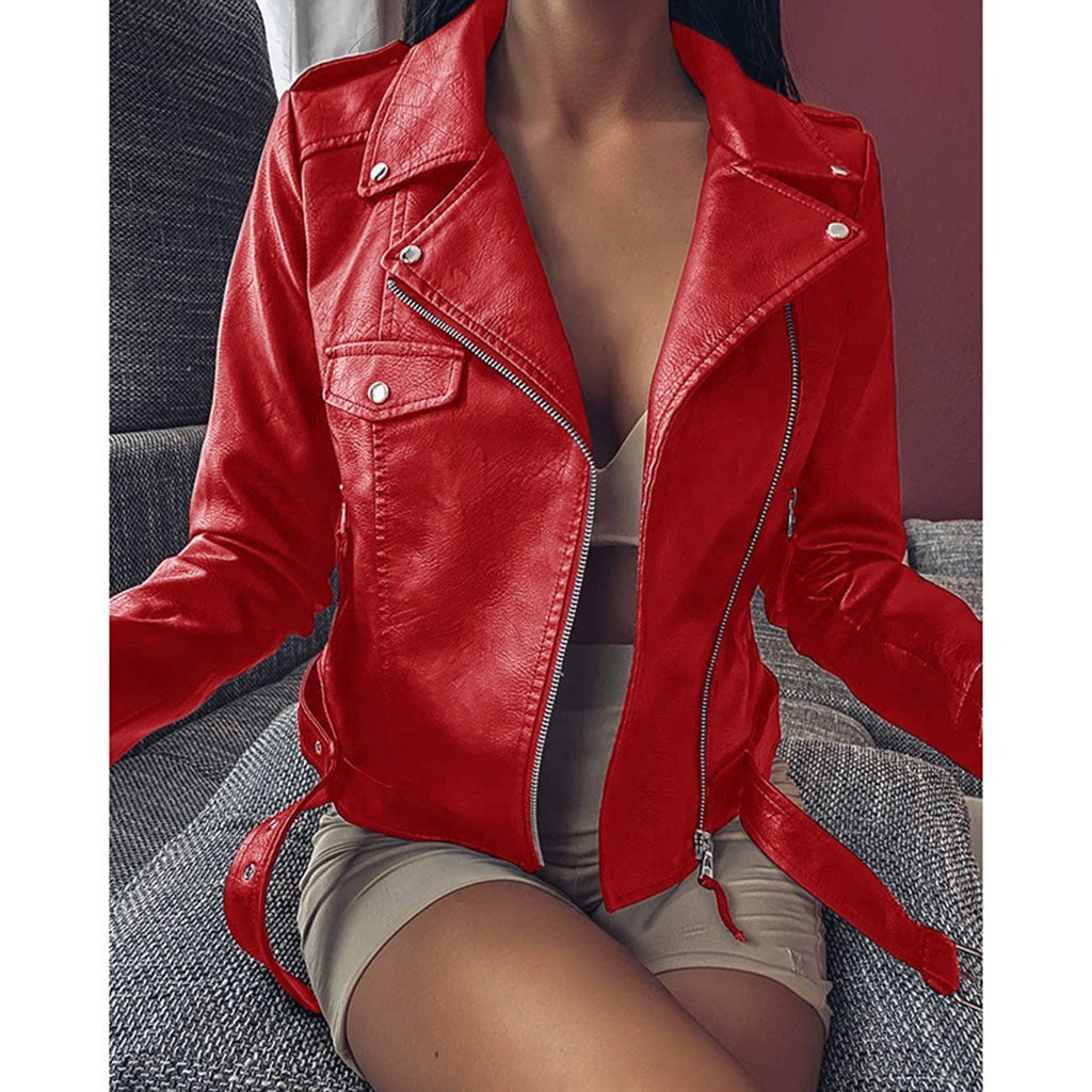 Waltz Ladies Leather Jacket | Premium Leather, Tailored Design for Winter