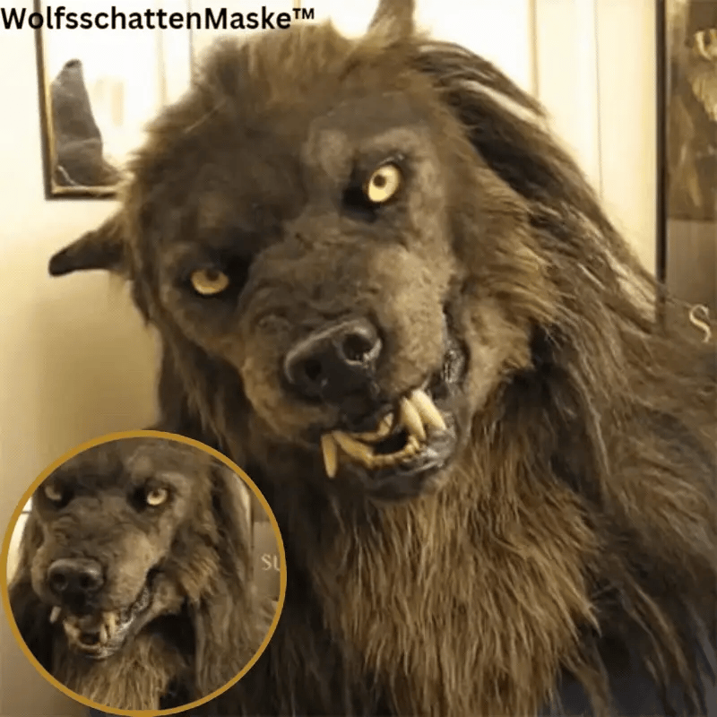 Warren Adult Werewolf Mask | Realistic Silicone and Faux Fur Design for Halloween 0