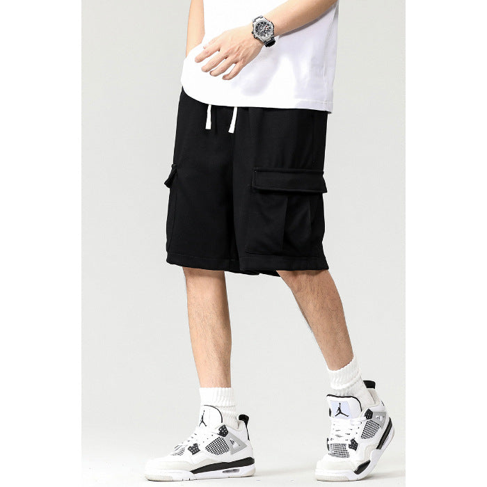 Wavy Men's Cargo Sports Shorts | Relaxed Fit, Versatile 0