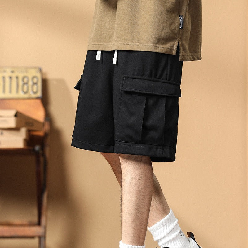 Wavy Men's Cargo Sports Shorts | Relaxed Fit, Versatile 4