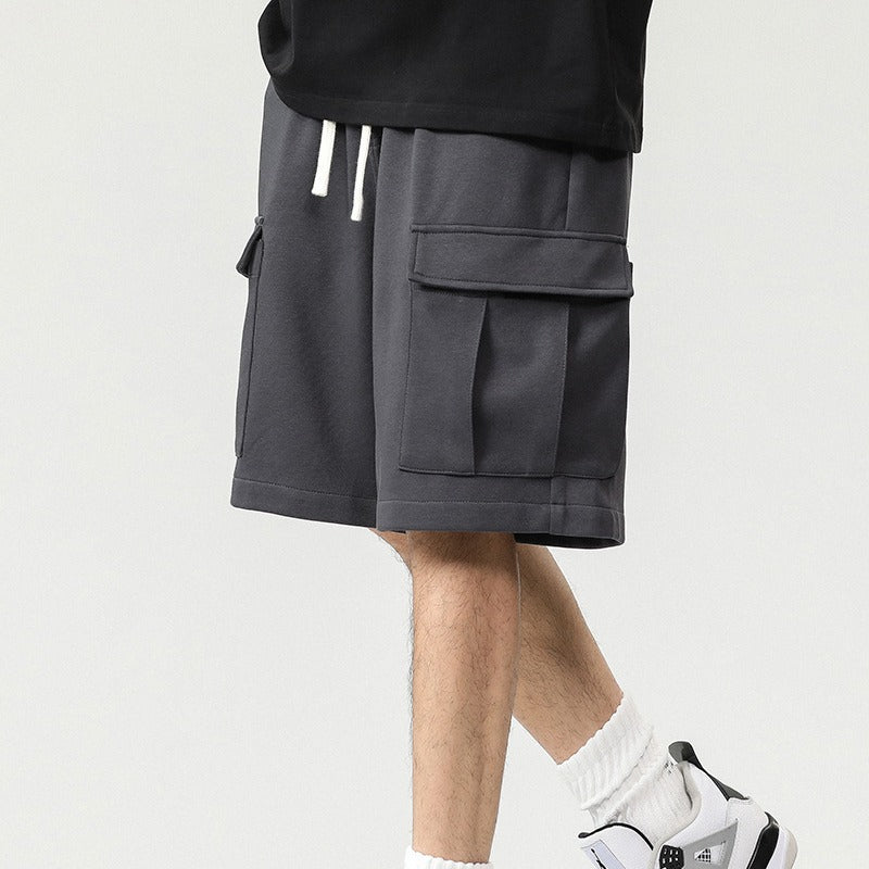 Wavy Men's Cargo Sports Shorts | Relaxed Fit, Versatile 5