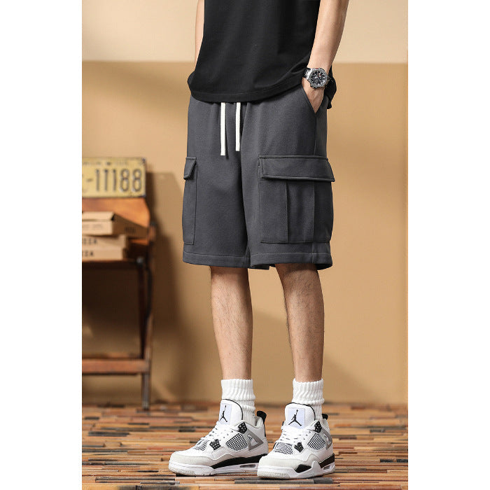 Wavy Men's Cargo Sports Shorts | Relaxed Fit, Versatile 8