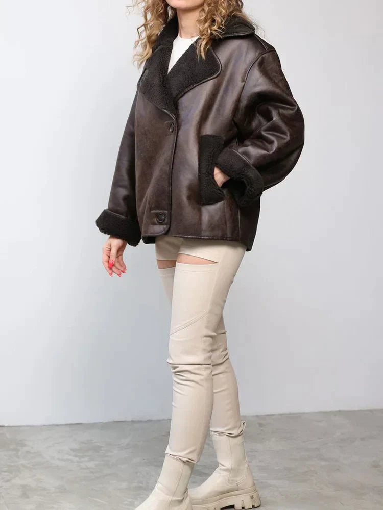 Wendy Women's Vintage Jacket | Premium Leather, Timeless Design