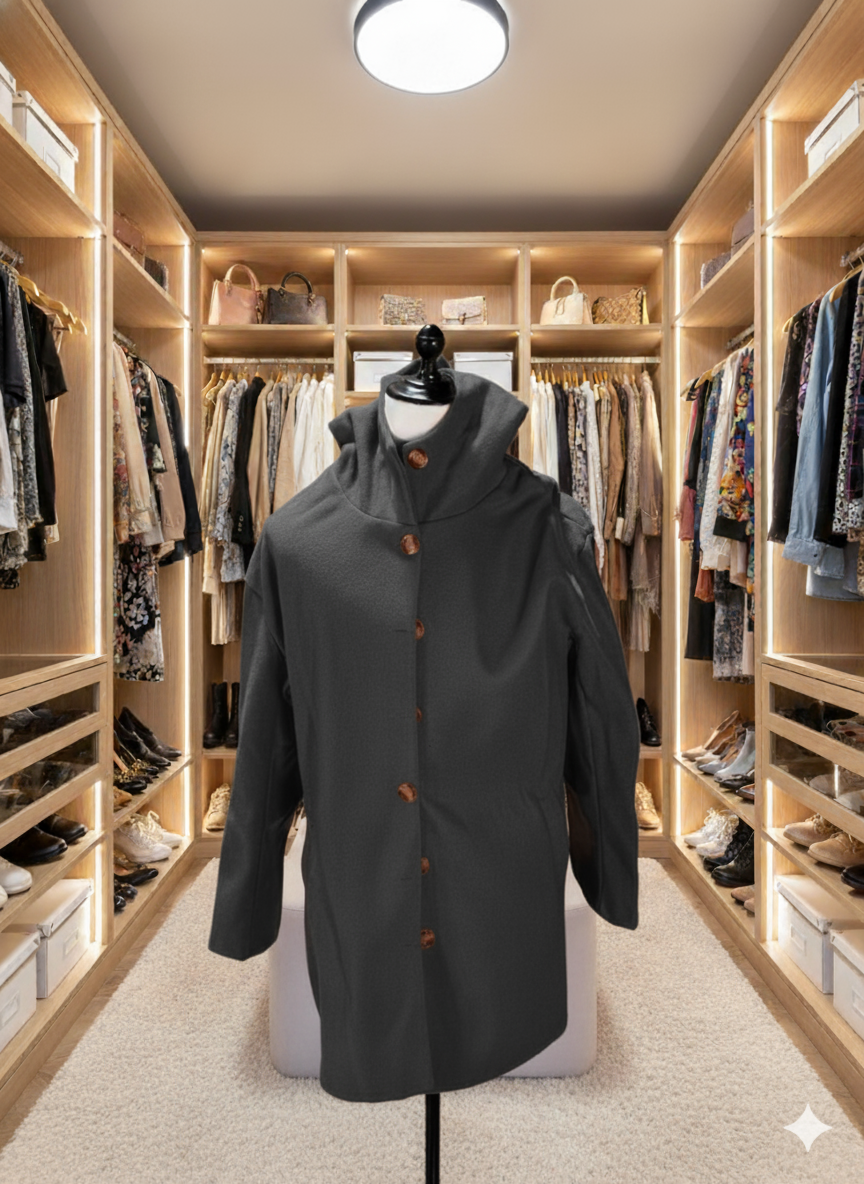 Wendy Women's Elegant Fashion Coat | Lightweight Polyester 4