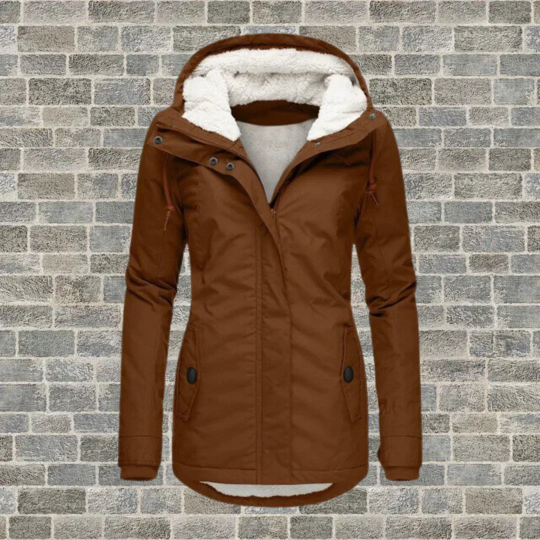 Wendy Women's Hooded Coat | Elegant Warmth for Autumn & Winter 5