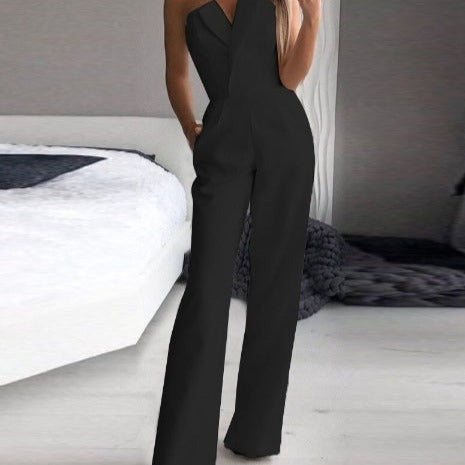 Wendy Women's Jumpsuit | Elegant Polyester Design 0