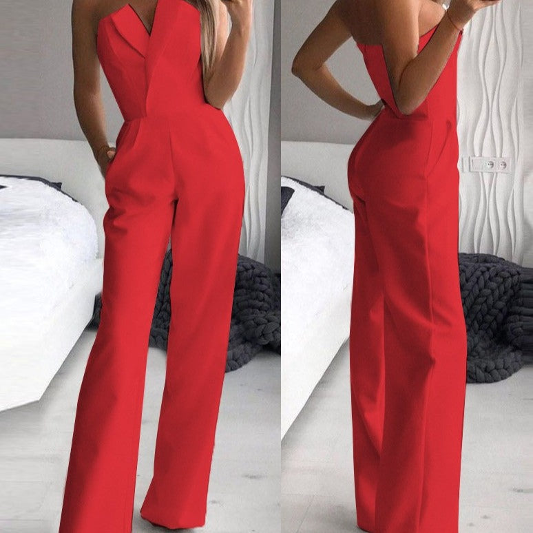 Wendy Women's Jumpsuit | Elegant Polyester Design 3