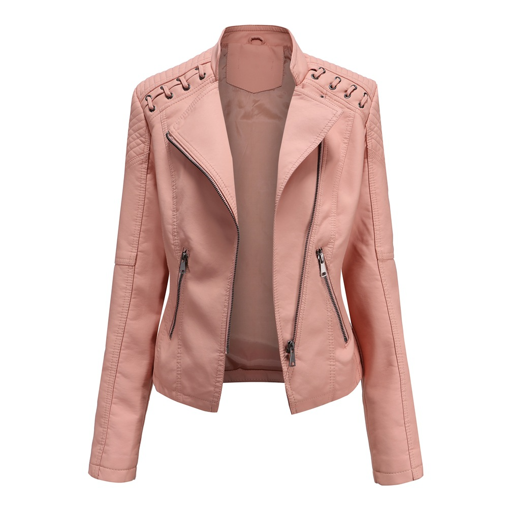 Wendy Women's Leather Jacket | PU Leather, Autumn/Winter Fashion 6