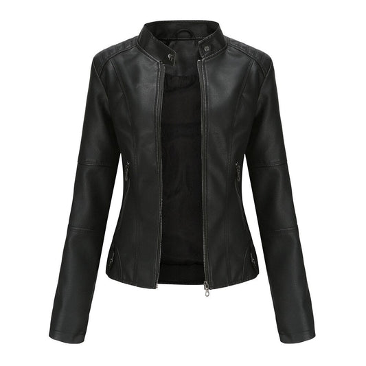 Wendy Women's Leather Jacket | PU Leather, Elegant Style 0
