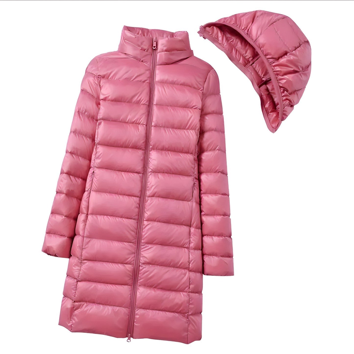 Wendy Women's Long Down Jacket | Lightweight Comfort 3