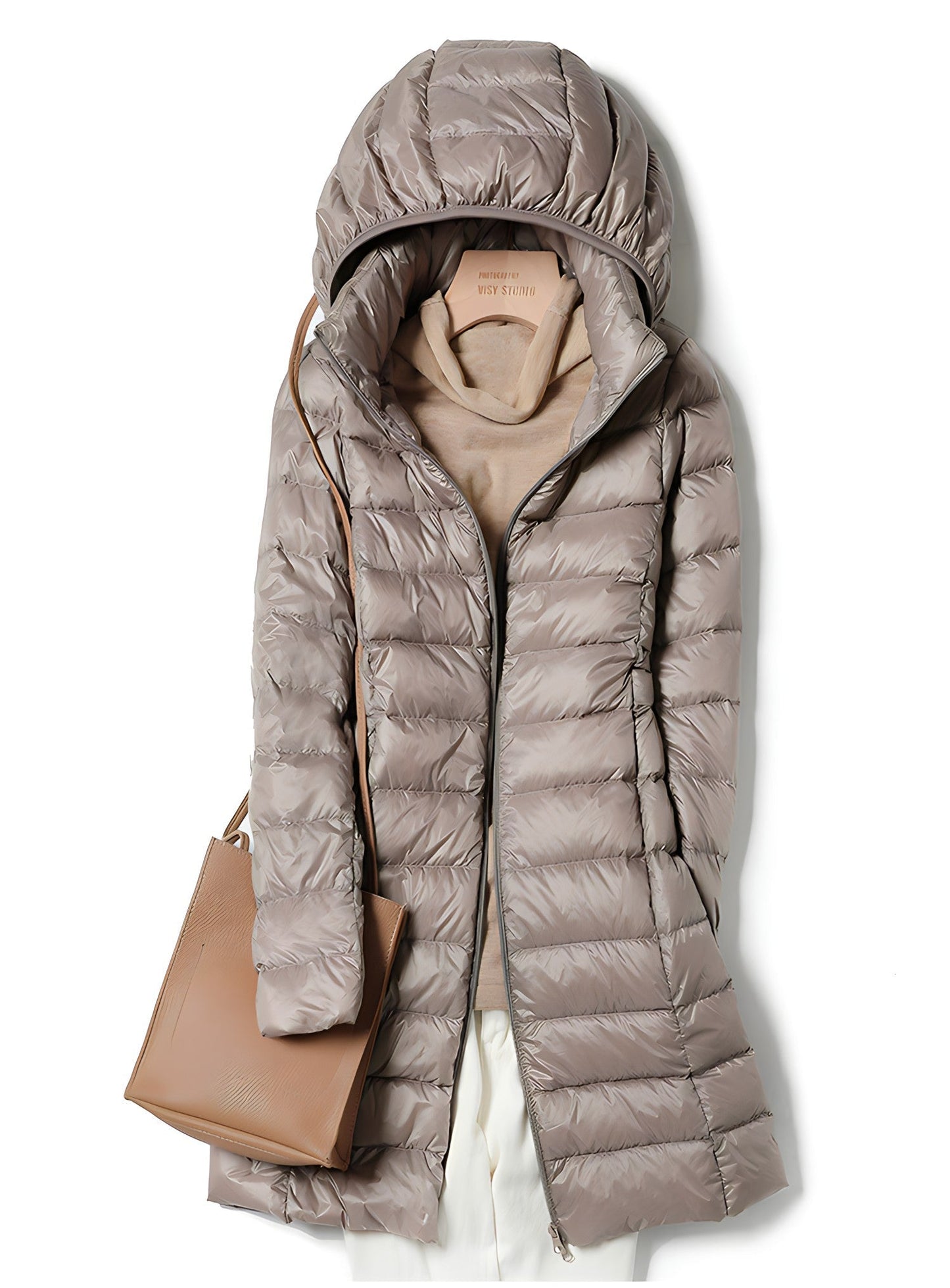 Wendy Women's Long Down Jacket | Lightweight Comfort 6