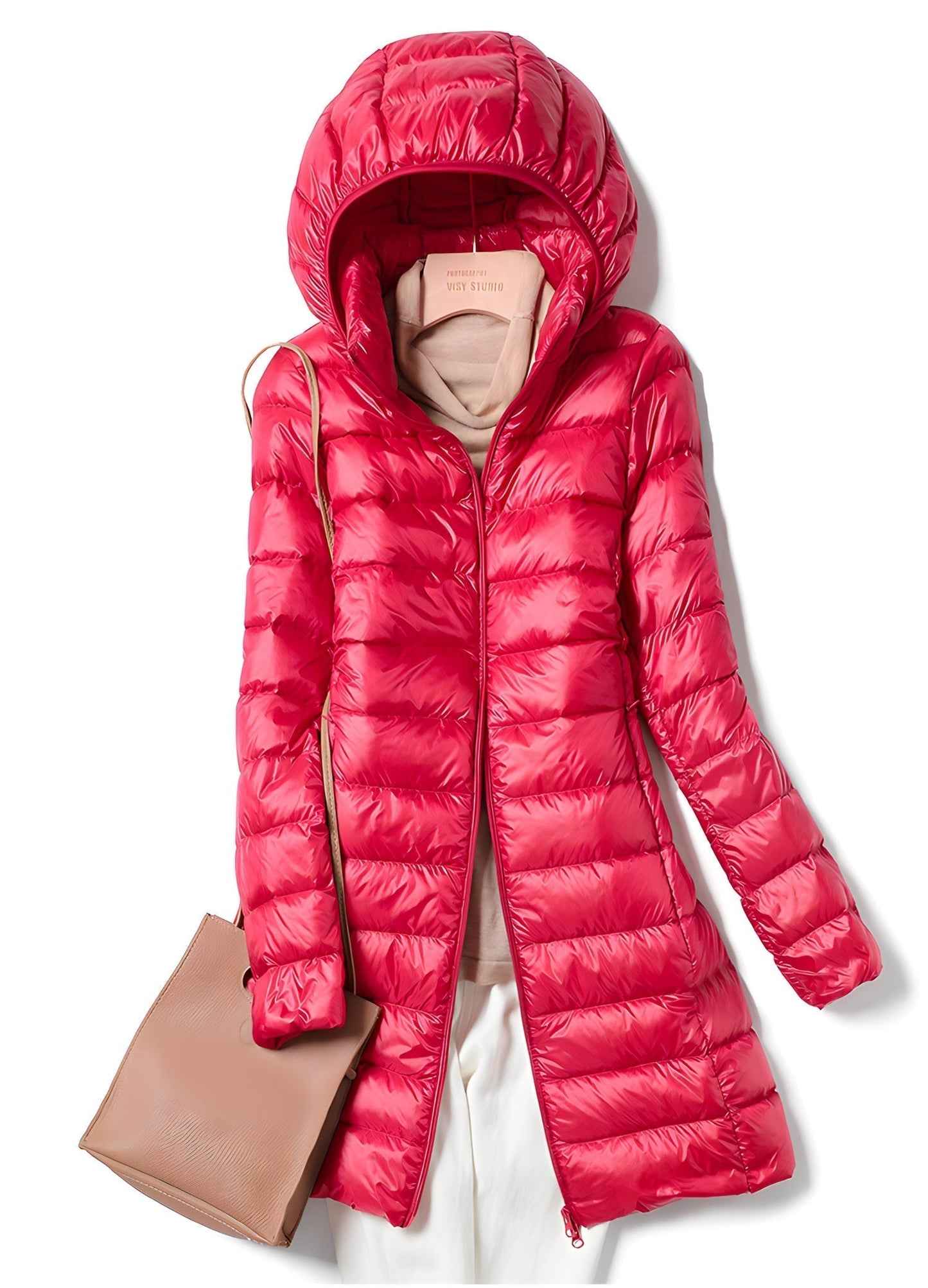 Wendy Women's Long Down Jacket | Lightweight Comfort 7