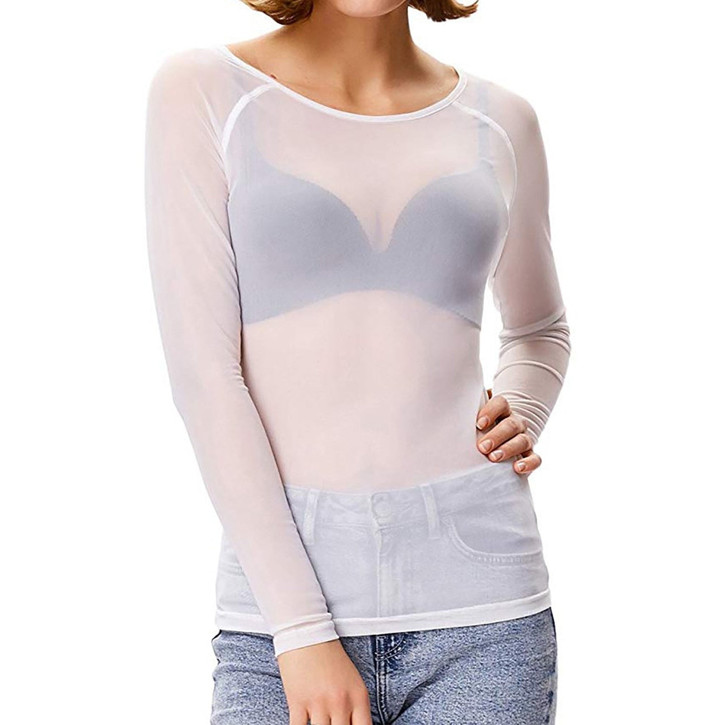 Wendy Women's Mesh Top | Comfortable Polyester 2
