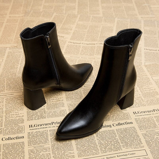 Wendy Black Women's Boots | Slim Silhouette, Timeless Elegance
