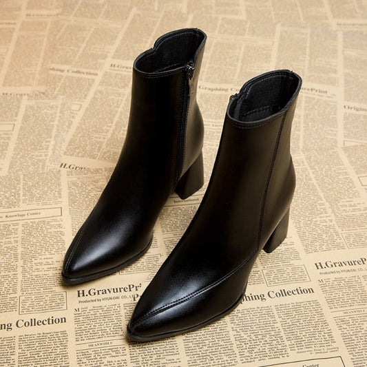 Wendy Black Women's Boots | Slim Silhouette, Timeless Elegance