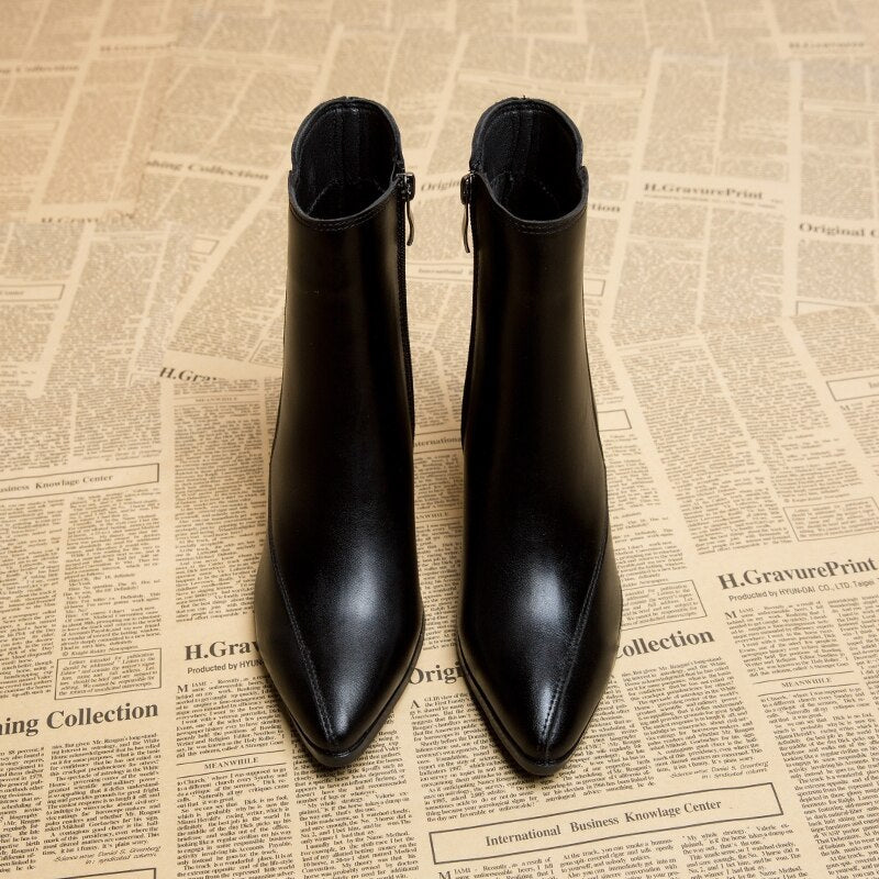 Wendy Black Women's Boots | Slim Silhouette, Timeless Elegance