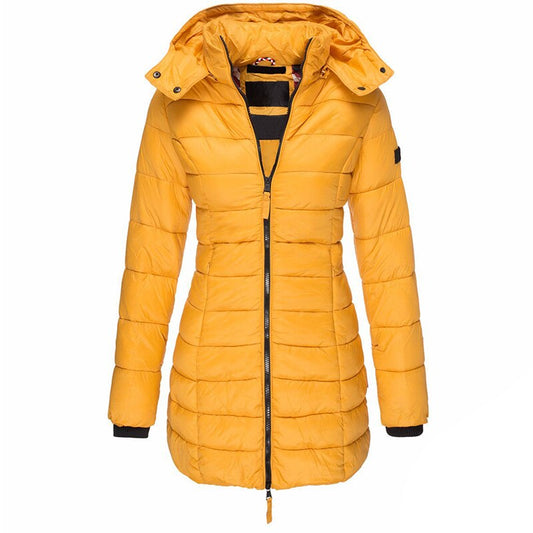 Willa Women's Down Jacket | High-Quality Polyester, Hooded 1