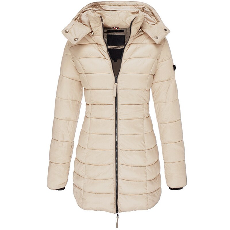 Willa Women's Down Jacket | High-Quality Polyester, Hooded 2