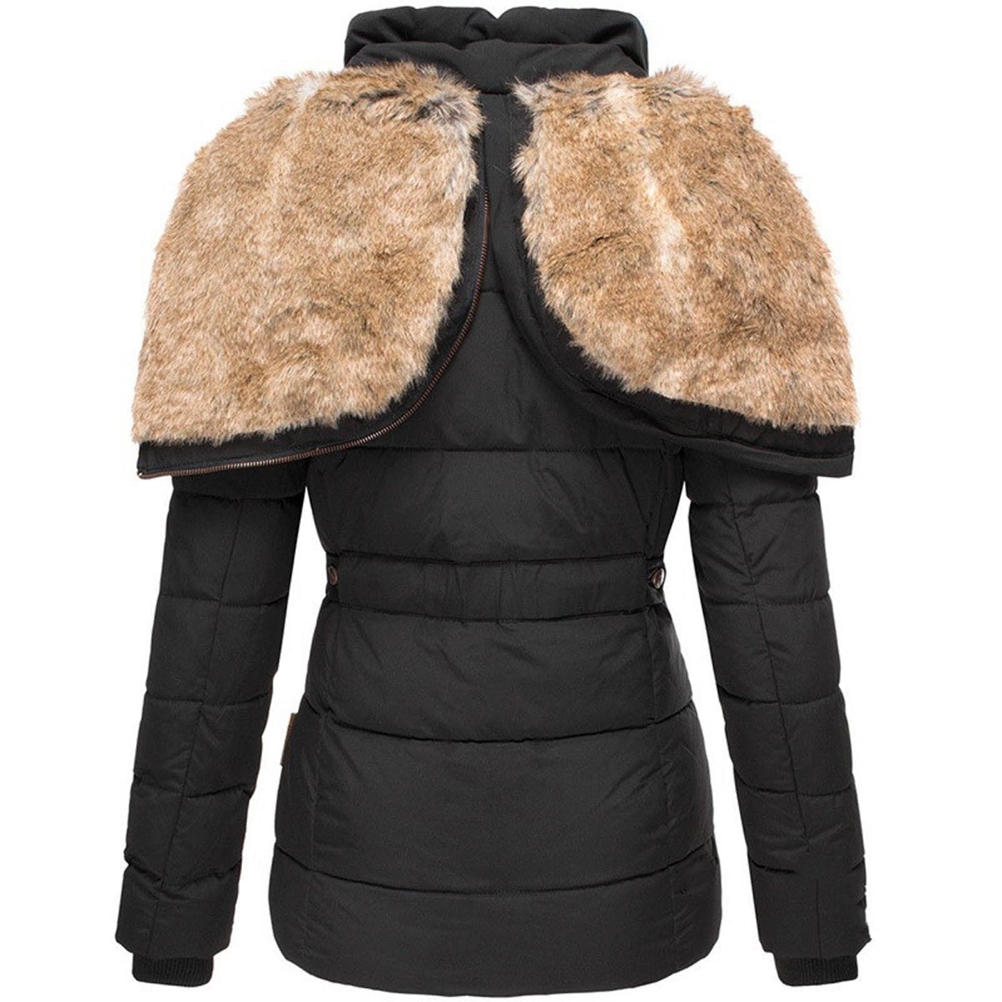 Willa Women's Winter Jacket | Cozy Fur Lining, Stylish 3