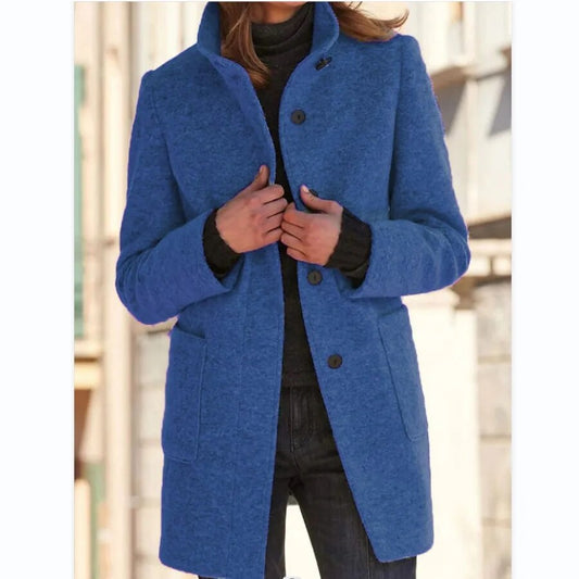 Willa Women's Wool Coat | Elegant Design, Warmth & Style 1