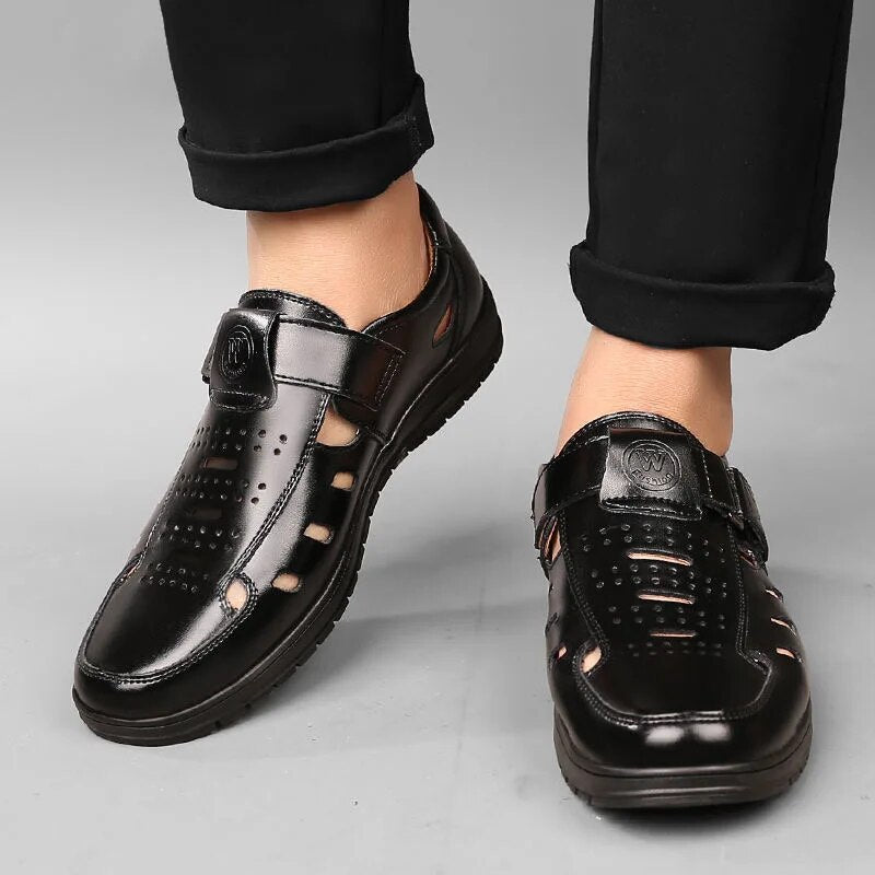 Wille Men's Casual Shoes | Breathable Leather, Non-Slip