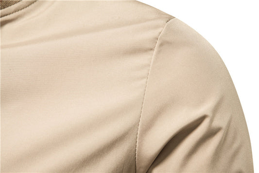 Willem Men's Bomber Jacket | Khaki, Timeless Design, Comfortable Fit