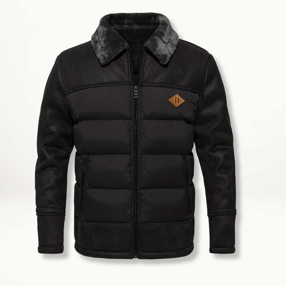 Willem Men's Winter Coat | High-Quality Polyester Blend, Comfortable and Stylish