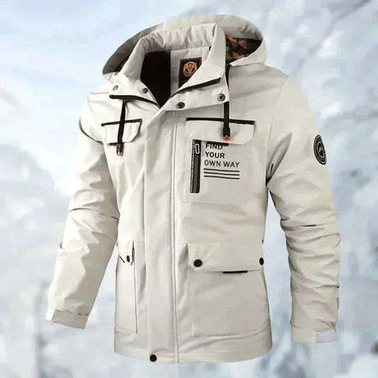 Willem Men's Winter Jacket | Waterproof, Windproof, Removable Hood