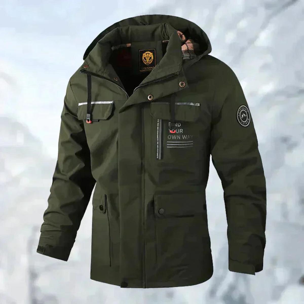Willem Men's Winter Jacket | Waterproof, Windproof, Removable Hood