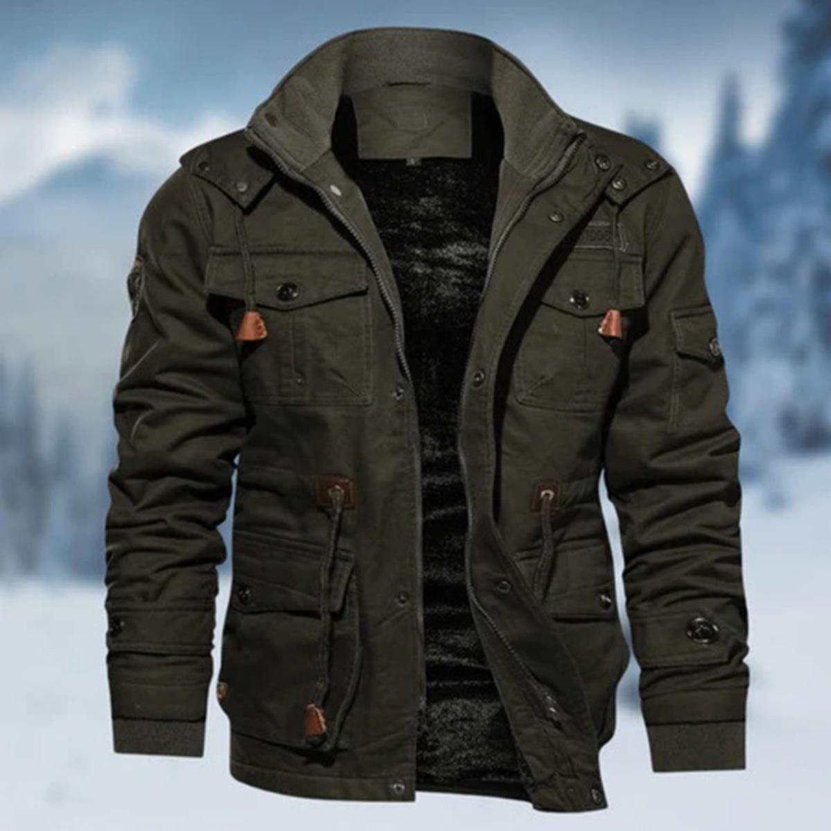 Willem Men's Winter Jacket | Waterproof, Windproof, Comfortable Fiber Mix