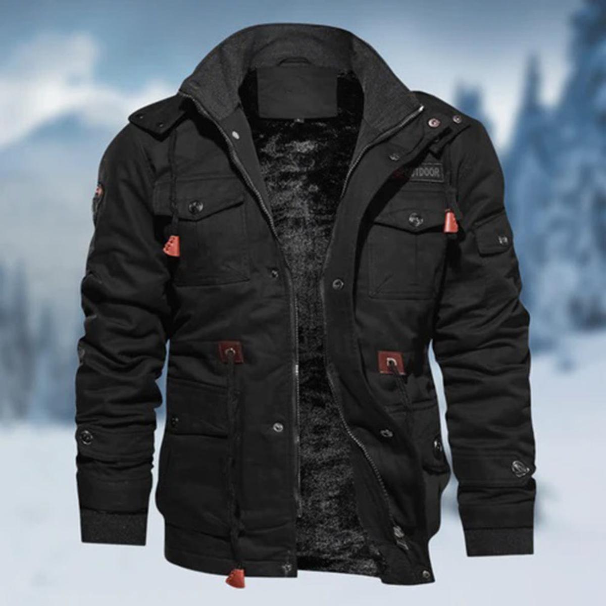 Willem Men's Winter Jacket | Waterproof, Windproof, Comfortable Fiber Mix