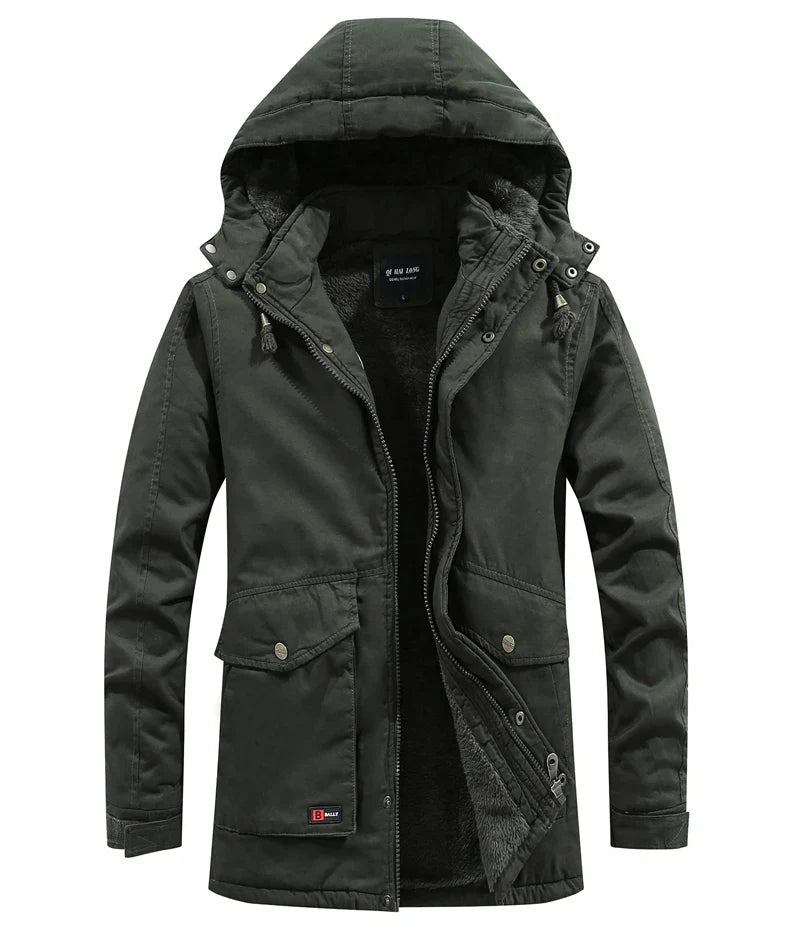 Willem Men's Winter Jacket | Windproof with Hood, Casual Men's Winter Jackets Sale