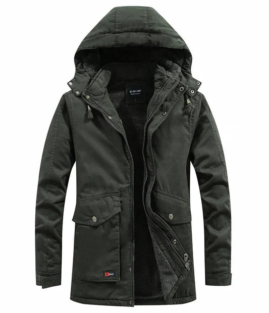 Willem Men's Winter Jacket | Windproof with Hood, Casual Men's Winter Jackets Sale