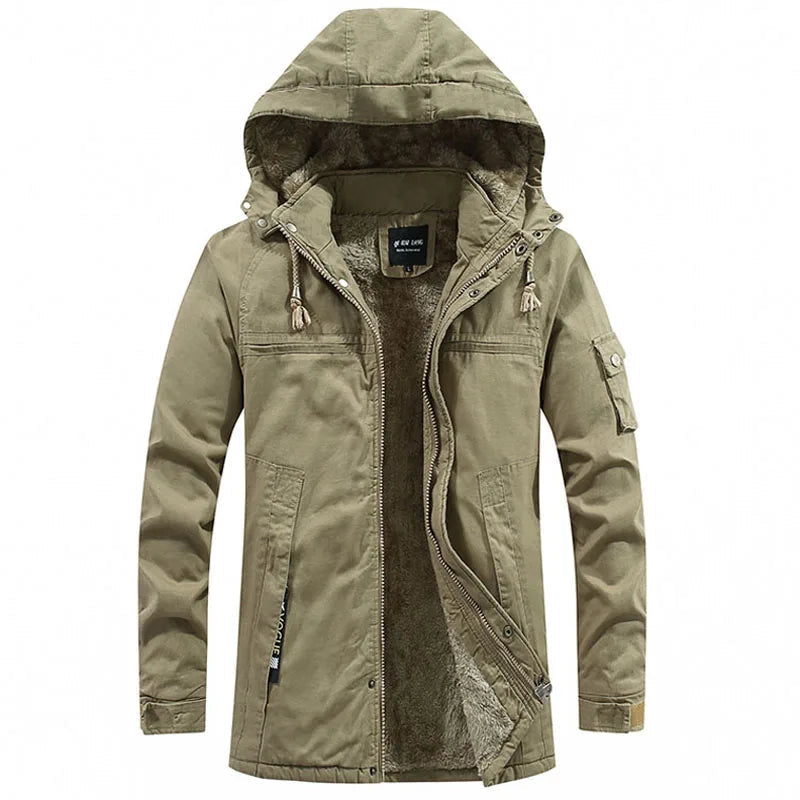 Willem Men's Winter Jacket | Windproof with Hood, Casual Men's Winter Jackets Sale