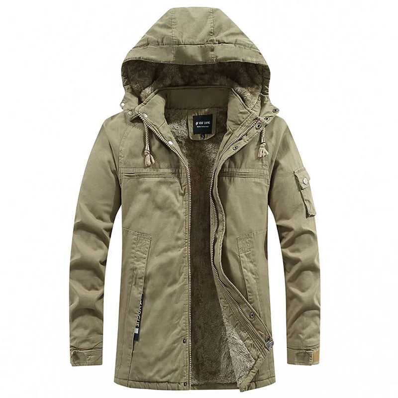 Willem Men's Winter Jacket | Windproof with Hood, Casual Men's Winter Jackets Sale