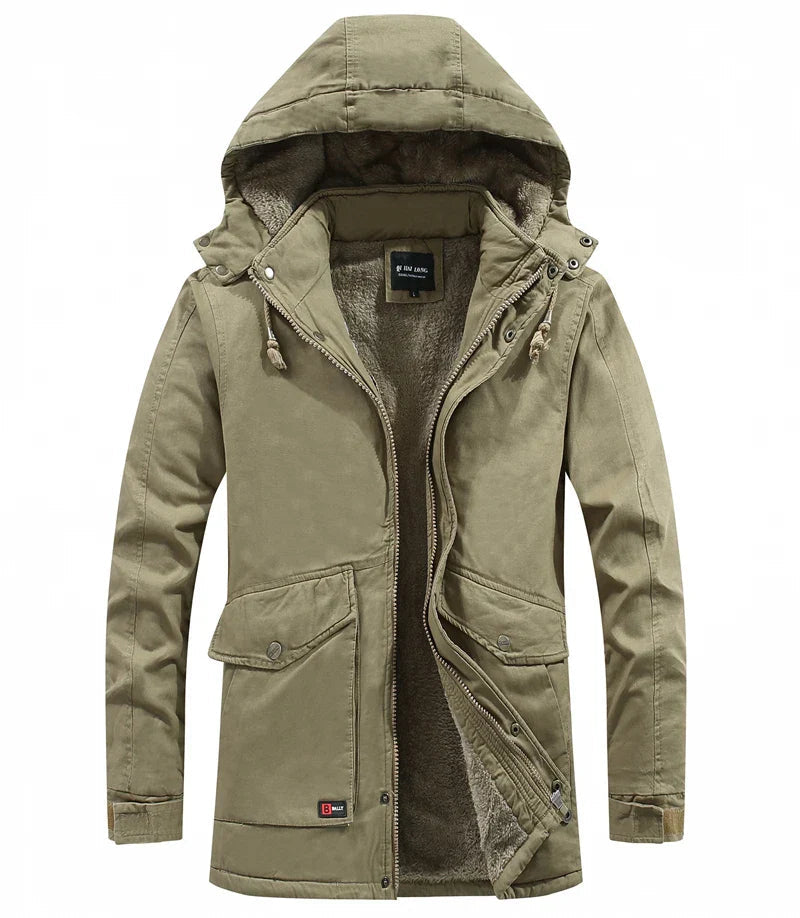 Willem Men's Winter Jacket | Windproof with Hood, Casual Men's Winter Jackets Sale