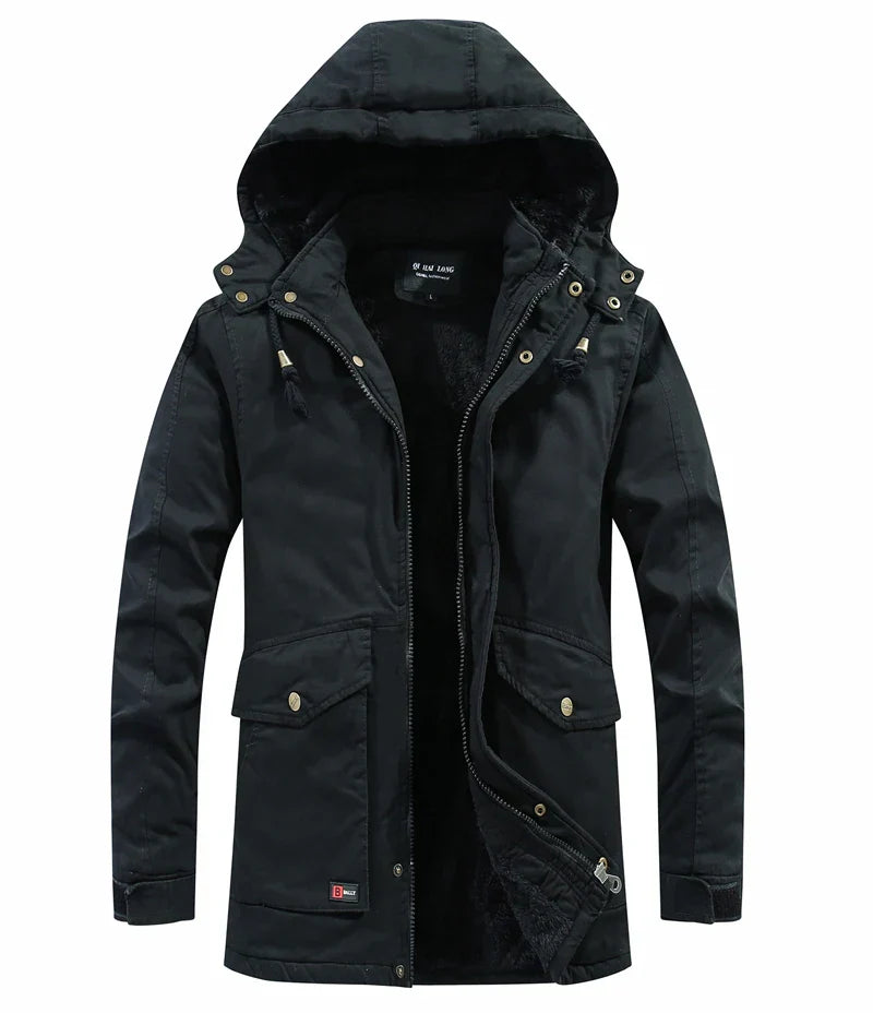 Willem Men's Winter Jacket | Windproof with Hood, Casual Men's Winter Jackets Sale