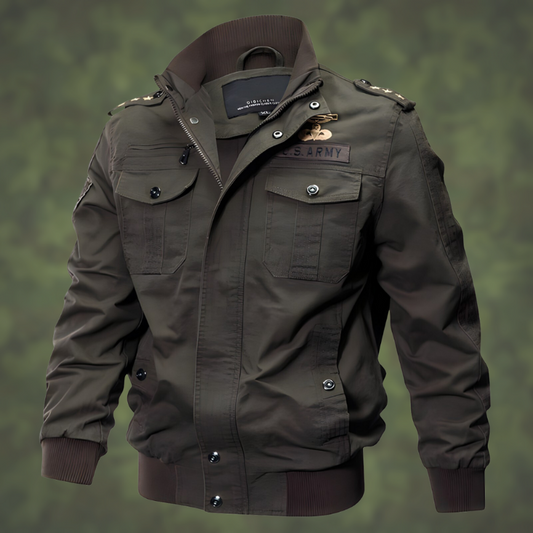 Willem Military Bomber Jacket | High-Quality Material, Urban Style