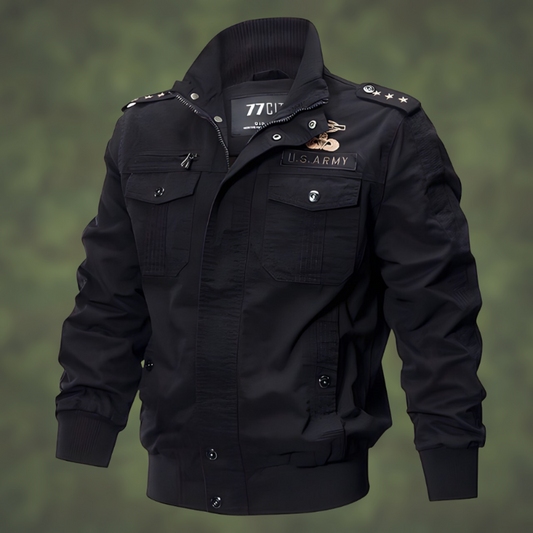 Willem Military Bomber Jacket | High-Quality Material, Urban Style