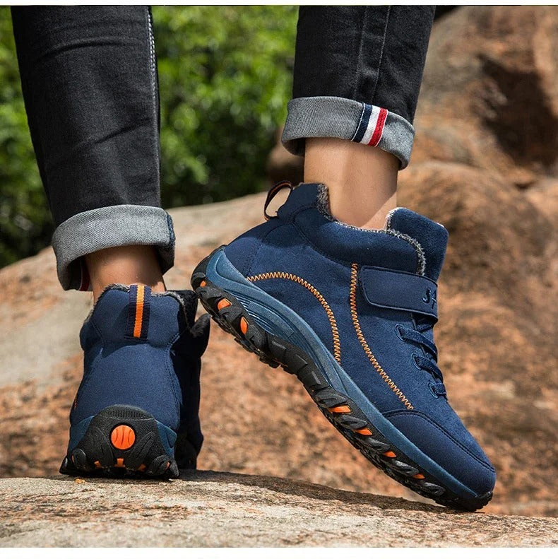 Winston Men's Ankle Boots | Waterproof Suede, Non-Slip Grip