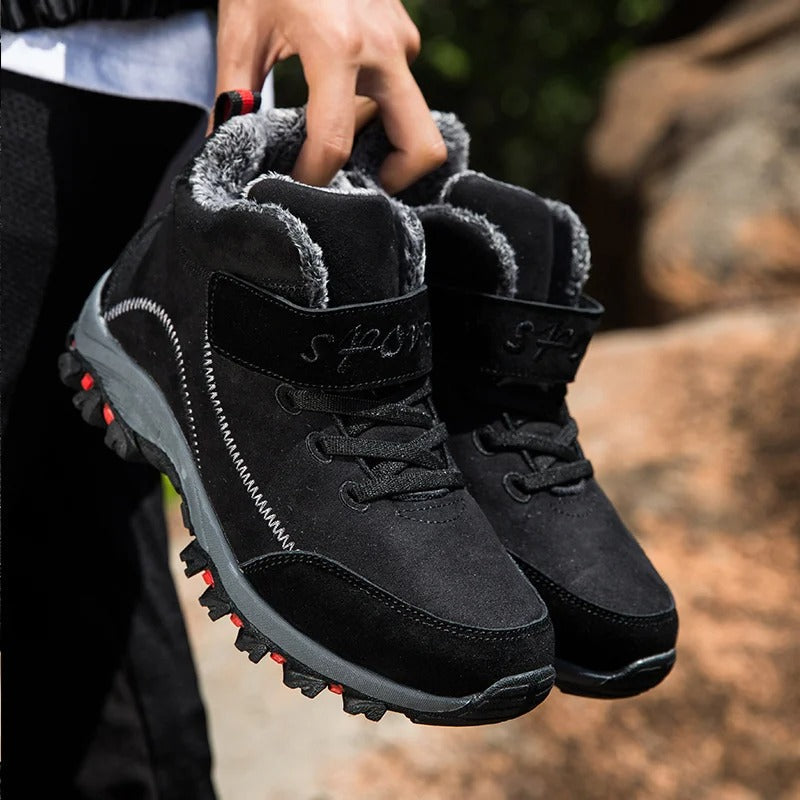 Winston Men's Ankle Boots | Waterproof Suede, Non-Slip Grip