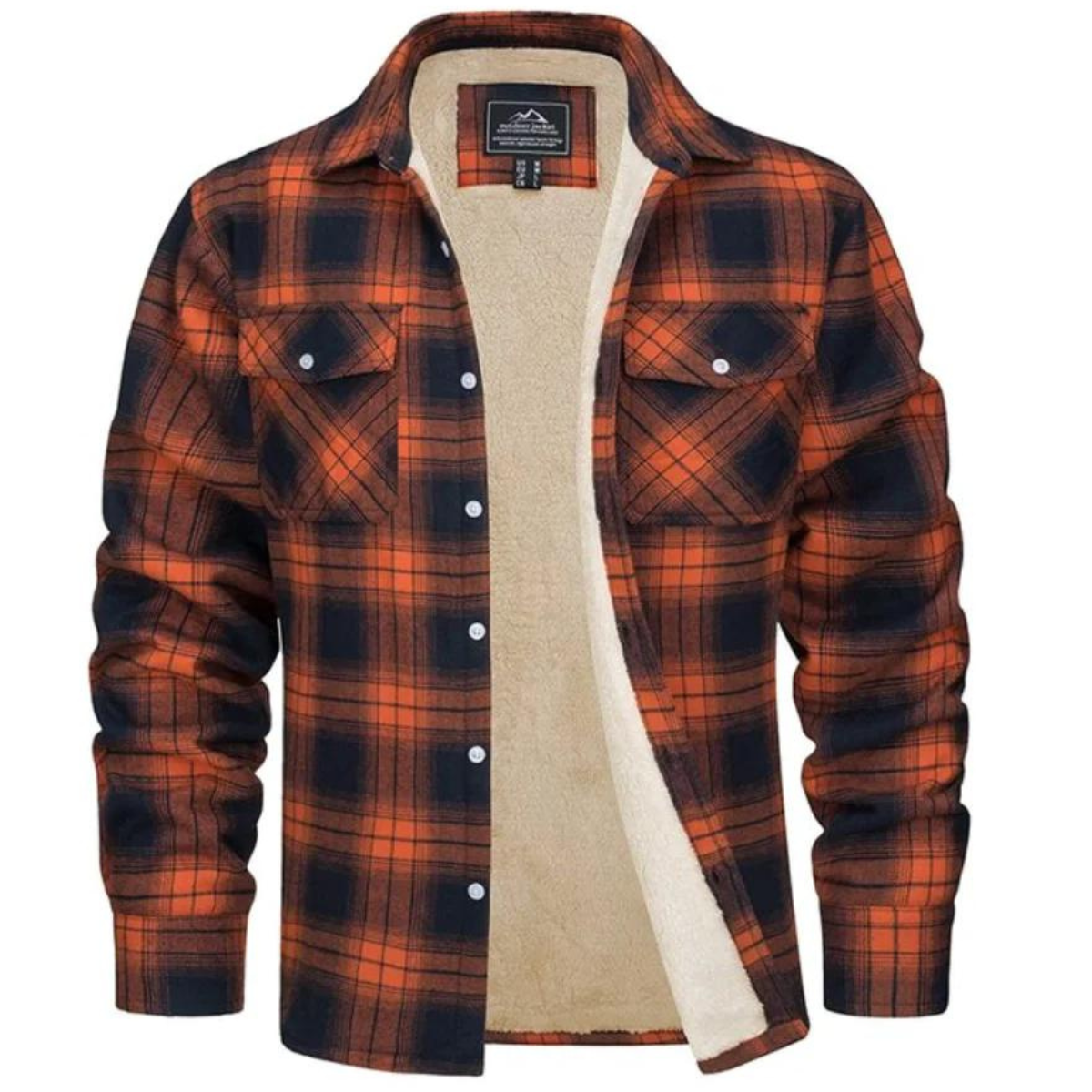 Winston Men's Checked Jacket | Fleece-Lined Warmth 0