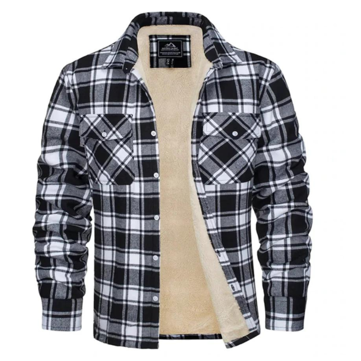Winston Men's Checked Jacket | Fleece-Lined Warmth 6