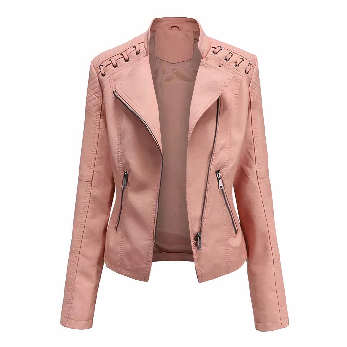 Wolff Women's Jacket | Leather Women's Jacket with PU Leather, Elegant and Comfortable